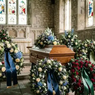 Trauerfloristik — würdevolle Blumenarrangements für Abschied und Gedenken